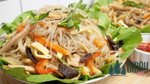 Miến trộn rau củ 