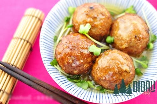 Thịt viên kho nước mắm