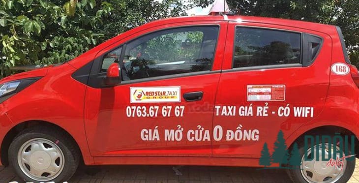 Thông tin liên hệ, số điện thoại tổng đài taxi Sao Đỏ
