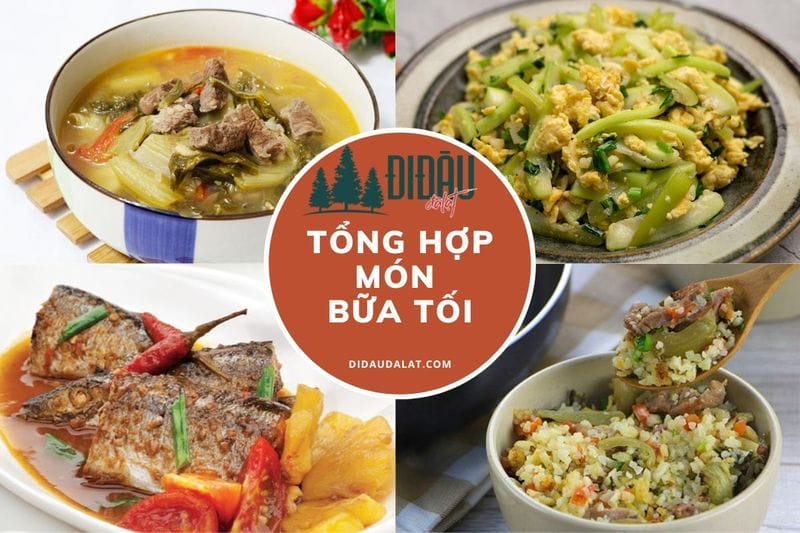 Tổng hợp 31 món bữa tối ngon, dinh dưỡng cho gia đình