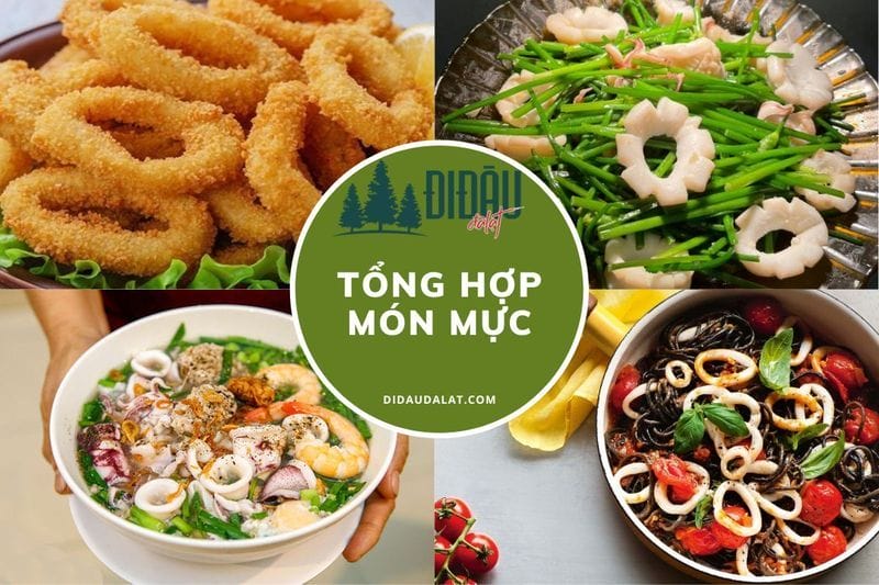 Tổng hợp 23 món mực hấp dẫn đảm bảo ai cũng thích