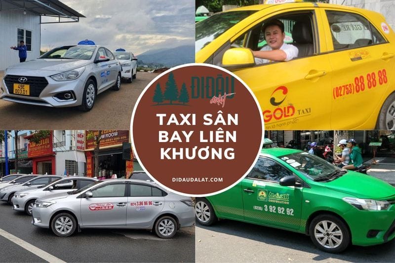 Top 10 hãng taxi sân bay Liên Khương giá rẻ nhất và số điện thoại