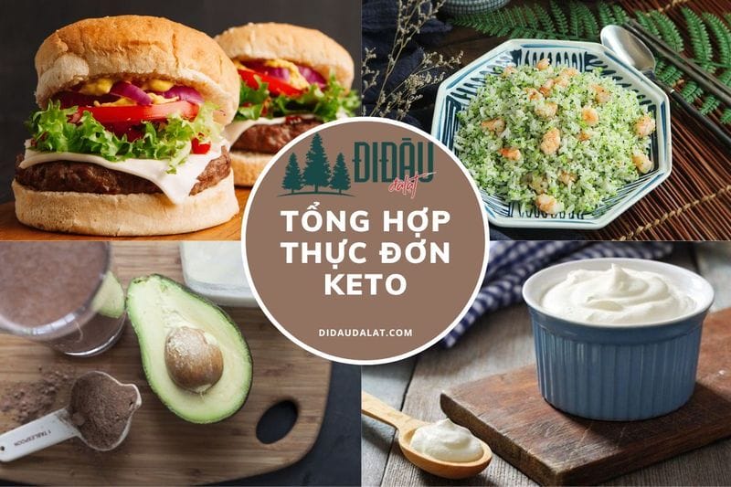 Tổng hợp 28 thực đơn keto giảm cân an toàn, dễ thực hiện