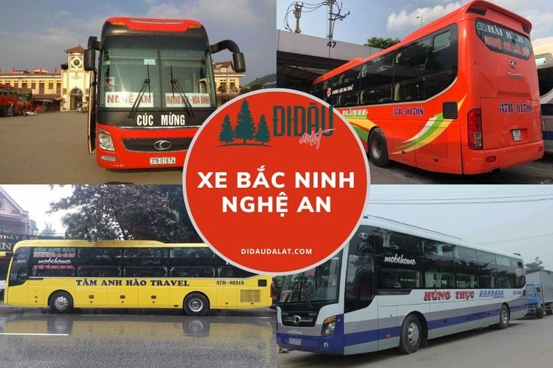 TOP hãng xe chạy Bắc Ninh đi Nghệ An uy tín, chất lượng nhất