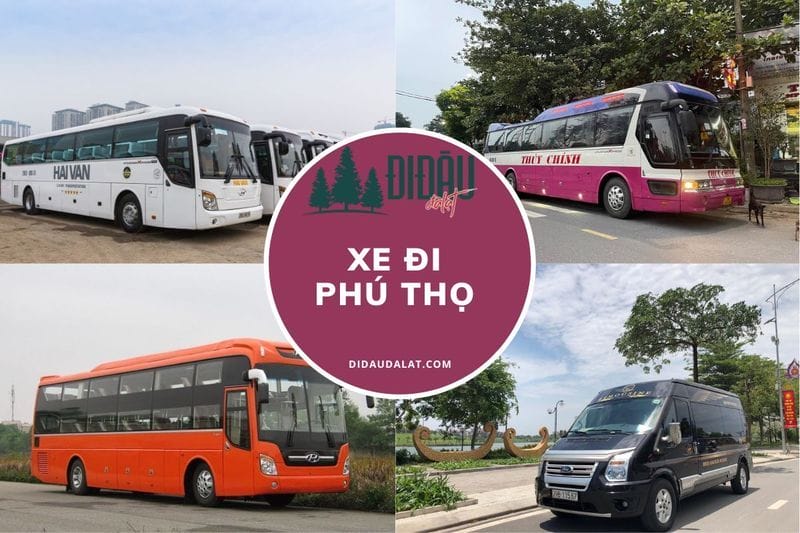 Top 10 nhà xe đi Phú Thọ sang trọng, chất lượng, giá tốt nhất