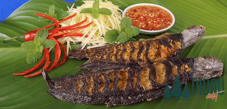 Cá trê chiên mắm gừng