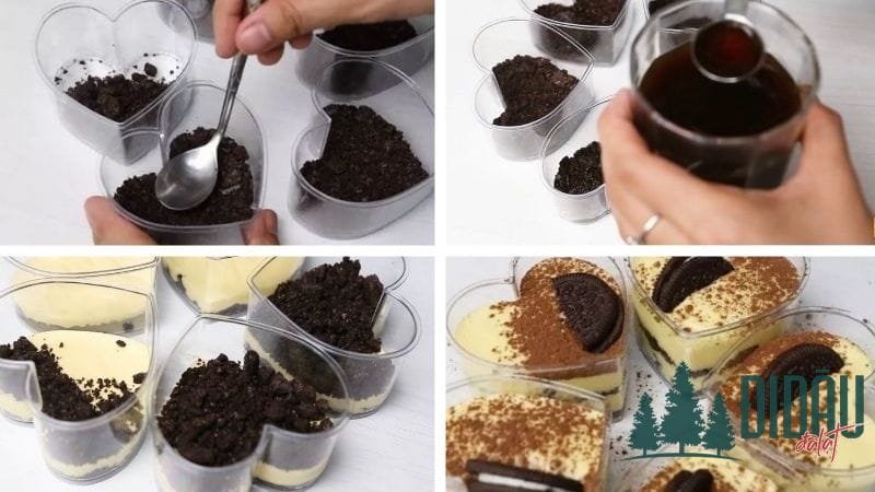 Cách làm bánh Tiramisu Oreo chuẩn vị không cần lò nướng