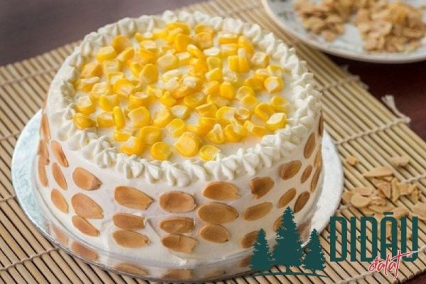 Cách làm bánh kem bắp kiểu Pháp