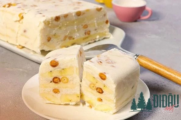 Cách làm kem chuối đóng hộp