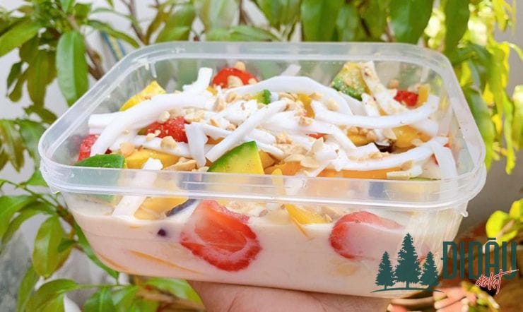 Cách làm kem chuối trái cây