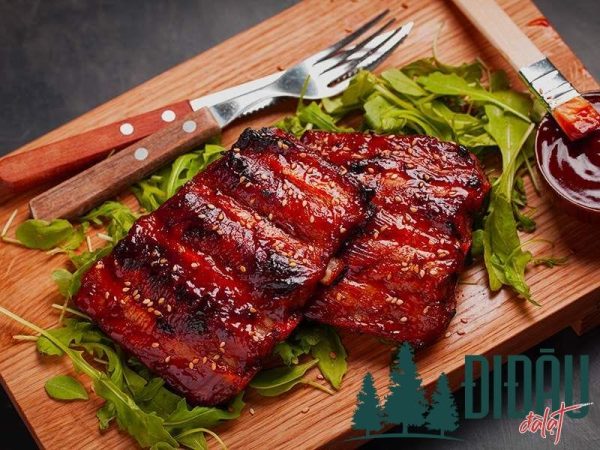 Cách làm sườn nướng mật ong