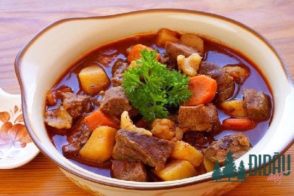 Cách nấu bò kho bằng gói gia vị