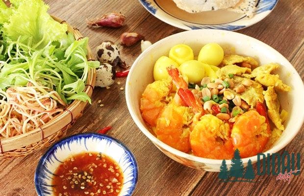 Cách nấu mì Quảng tôm thịt bán chạy nhất