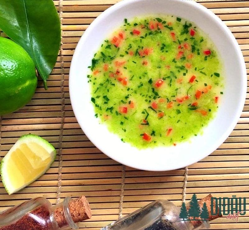 Cách pha nước chấm bánh canh cua ngon