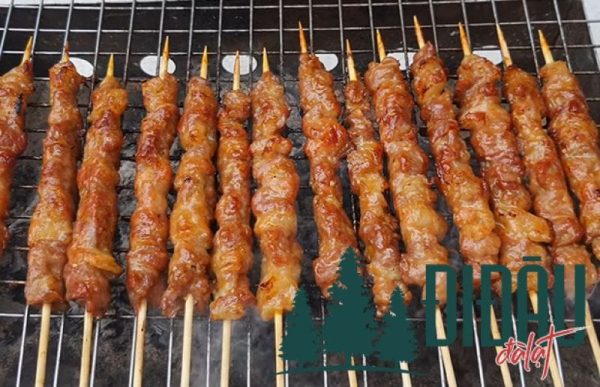 Cách ướp thịt xiên nướng
