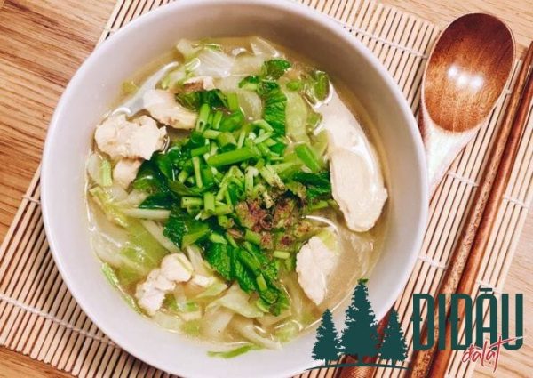 Canh ức gà 
