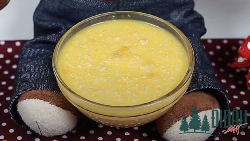 Cháo gà bí đỏ kích thích ăn ngon miệng