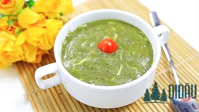 Cháo thịt heo rau ngót nhiều Vitamin