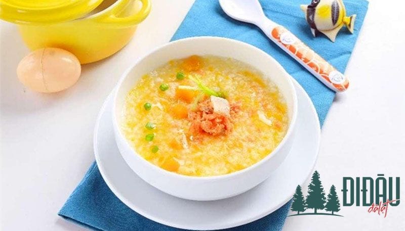 Cháo trứng gà đơn giản giàu dinh dưỡng