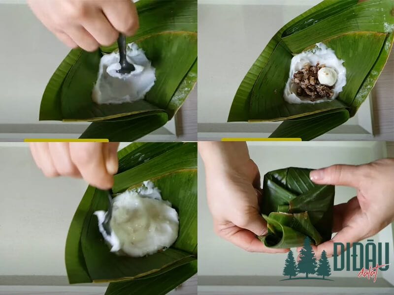 Chi tiết cách làm bánh giò