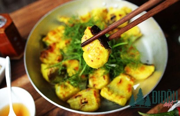 Chiên chả cá
