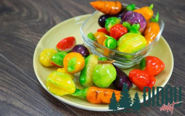 Công thức bánh đậu xanh nhân trái cây