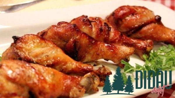 Công thức ướp gà nướng với mật ong và nghệ tây