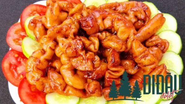 Lòng heo nước dừa