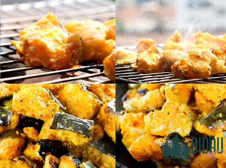 Nướng chả cá