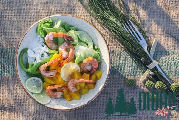 Salad xoài sữa chua