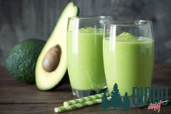 Sinh tố bơ sữa dừa