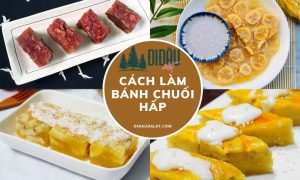 bánh chuối hấp