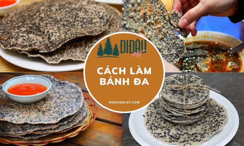 Cách làm bánh đa giòn giòn bùi bùi thơm ngon đơn giản tại nhà