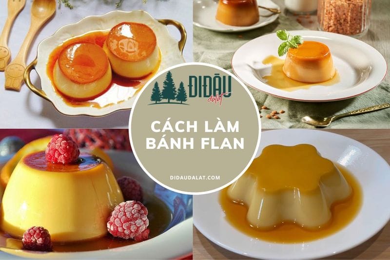 Cách làm bánh flan sữa tươi thơm béo mịn ngay tại nhà chỉ với 3 quả trứng