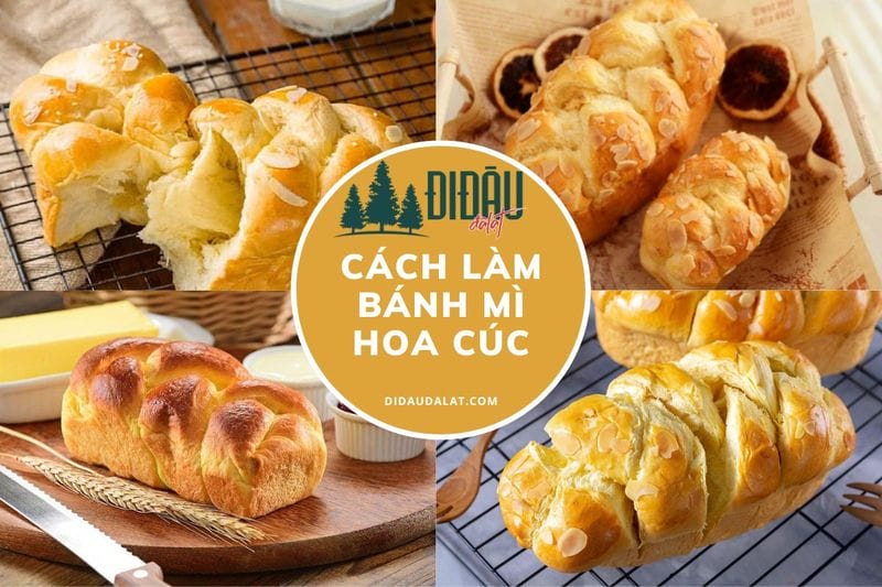 Cách làm bánh mì hoa cúc bông mềm, ngọt thơm gây sốt cộng đồng mạng