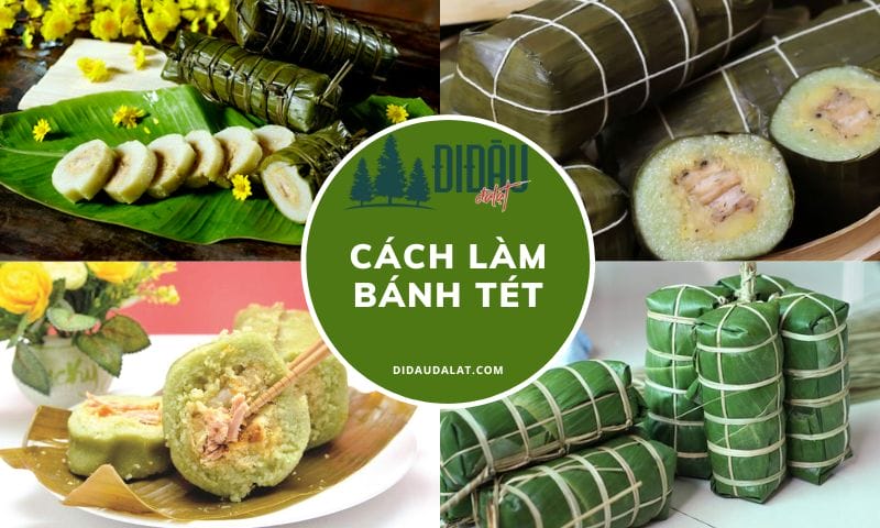 Cách làm bánh tét ngon, xanh, đẹp mắt giúp bạn trổ tài ngày Tết