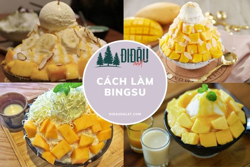 Cách làm bingsu độc đáo, giải nhiệt cực ngon ngay tại nhà