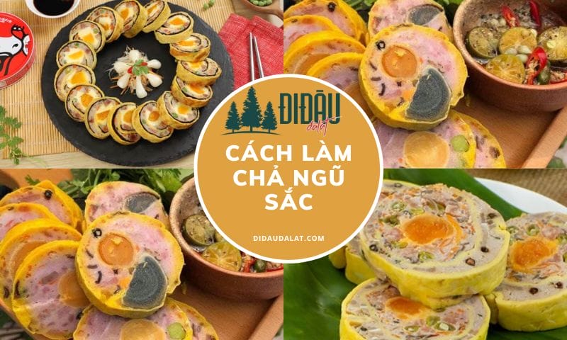 Cách làm chả ngũ sắc mặn ngon lạ miệng cho mâm cỗ Tết thêm nổi bật