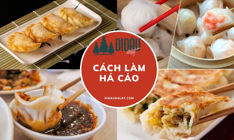 Cách làm há cảo hấp, luộc & chiên thơm ngon như ngoài hàng