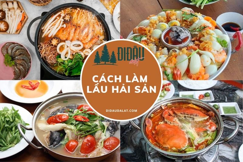 Cách nấu lẩu hải sản thơm ngon, húp xì xụp không ngừng như ngoài hàng