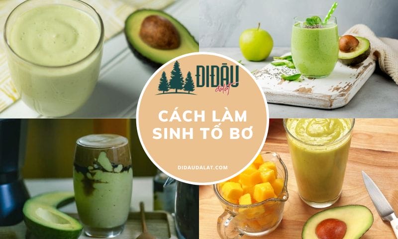 Cách làm sinh tố bơ thơm ngon, béo ngậy, sánh mịn như kem