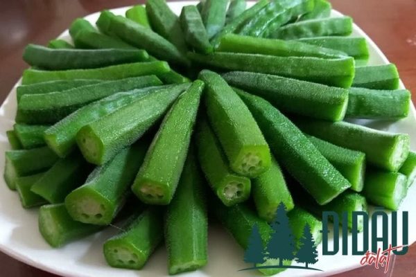 Đậu bắp luộc