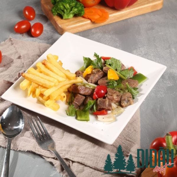 Khoai chiên lúc lắc