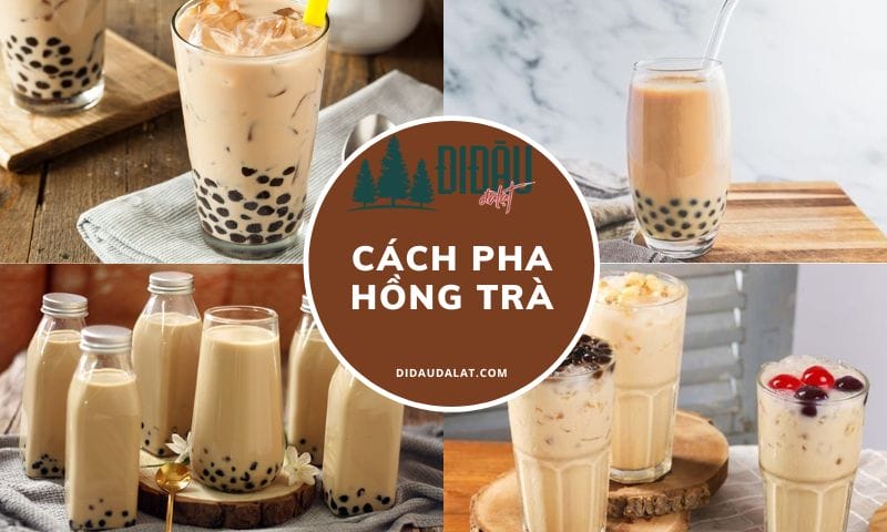 Cách pha hồng trà thơm ngon, đậm đà uống là ghiền