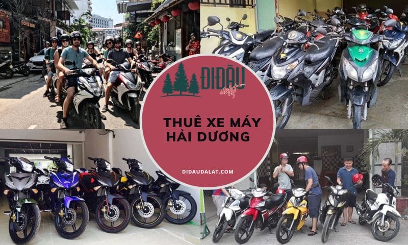 Tổng hợp 10 địa chỉ thuê xe máy Hải Dương thủ tục nhanh chóng