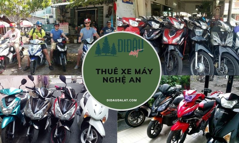 Tổng hợp 11 địa chỉ thuê xe máy Nghệ An chắc chắn bạn sẽ cần đến