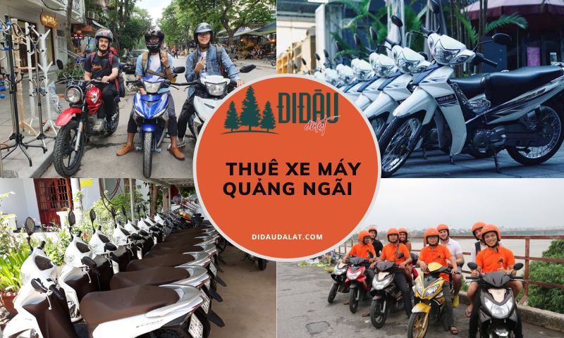 Danh sách 15 địa chỉ thuê xe máy Quảng Ngãi cập nhật đầy đủ, chi tiết