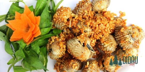 Sò huyết rang muối ngon đậm đà