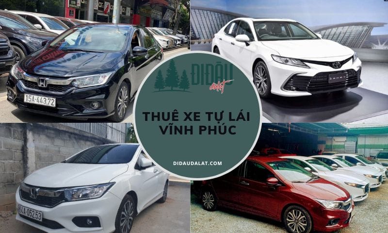 Tổng hợp 6 địa chỉ thuê xe tự lái Vĩnh Phúc đáng tin cậy